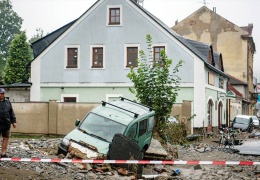 Orta Avrupa için sel yardımı