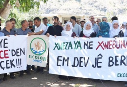 Maden şirketi tehdit etti: Arkamızda devlet var!