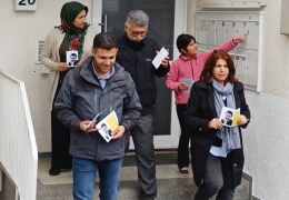 Köln yürüyüşüne hazırlık