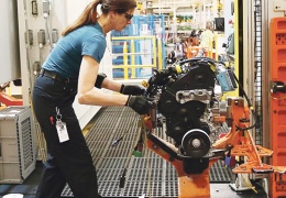 Ford işçileri greve gitti