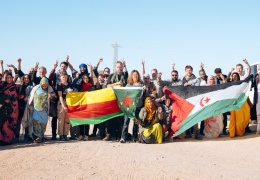 Rojava’ya Sahrawi destek