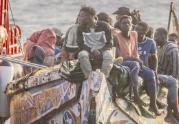 Refakatsiz çocuklar Atlantik hattında