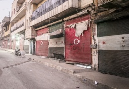 Efrîn artık tanınmaz halde