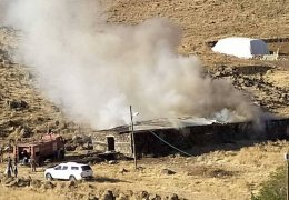 Köyü boşaltmak için ‘faili meçhul’ yangın