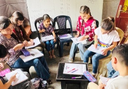 Rojava’da çocuklar sanatla büyüyor