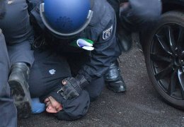 Kürt genci döven Alman polise ceza