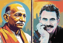  Gandhi ile Öcalan: Zihin açan diyalog