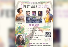 İsviçre’de 1. Kürt Kültür Festivali