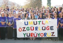 Kadınlar Ankara’da sözünü söyledi