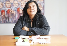 İlk yardım malzemeleriyle sahadalar