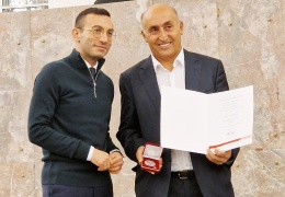 Hacıoğlu’na ‘Platin Römer’ ödülü