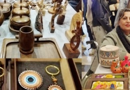 Özel gereksinimli kadınlardan sergi