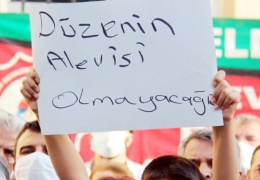 Alevi köyüne zorla cami