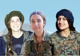 Özgürlük yolunda üç yiğit savaşçı