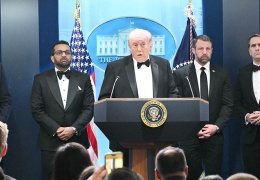 Trump'ın katıldığı basın yemeğinde saldırı