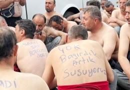 Madenciler yarın da yürüyor