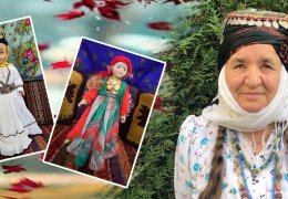 Kürt elbiselerini Hollanda’da tanıtıyor