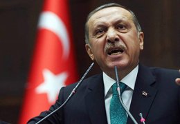 Erdoğan böğürdü