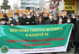 Kürtlere dar edilen yaşamın sınırları...