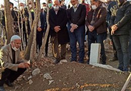 Hasta tutsak toprağa verildi