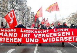 Rosa Luxemburg ve Karl Liebknecht anıldı