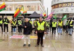 Berlin’den zindan direnişine selam