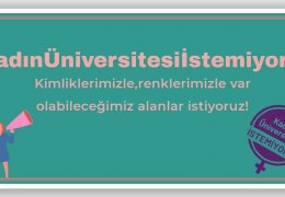 Kadın Üniversitesi istemiyoruz