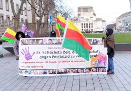 Duisburg’da “Diktatörü yargıla” eylemi 