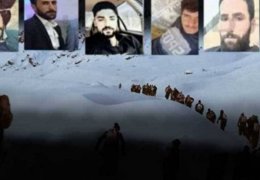 Bir kolberin cenazesine ulaşıldı