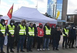 BM önünden seslendiler