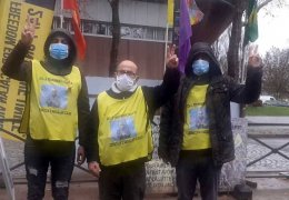 Özgürlük Nöbeti 450. haftasında