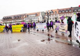 Uluslararası komplo Hanau'da protesto edildi