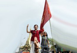 Myanmar'da genel grev çağrısı