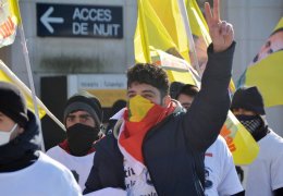 Paris’te uzun yürüyüş 4. gününde