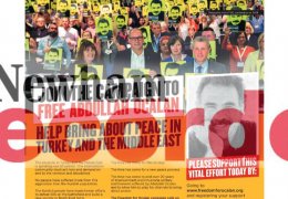 İngiliz sendikalardan Öcalan ilanı