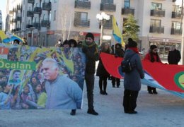 Stockholm'de tüm gün eylem