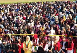 Qamişlo'da 8 Mart kutlandı