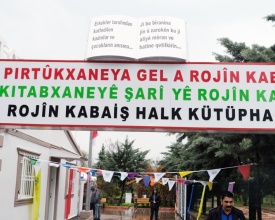 Pirtûkxaneya Rojîn Kabaîşê hat vekirin