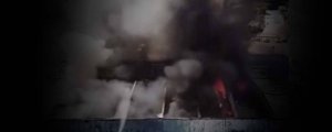 3 fabrika ve 2 araç yakıldı