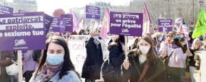 Fransa’da kadınlar ‘grev’ dedi