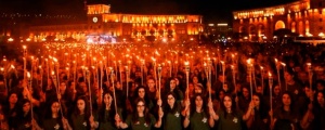 Erivan’da soykırım kurbanları anıldı