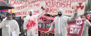 1'ê Gulanê karker  û Kurd bi hev re bûn