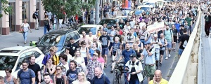 Macaristan'da vergi protestosu