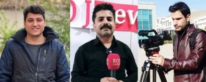 Süleymaniye'de üç gazeteciye gözaltı