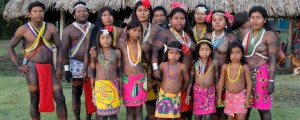 Embera yerlileri için anlaştılar