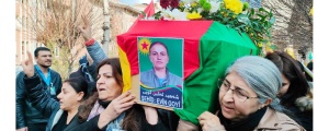 Kurdistan şehitlerini kucakladı