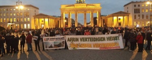 Li Berlînê dagirkerên Efrînê rûreş dikin