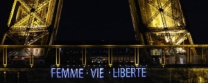 Li ser birca Eifelê ‘Jin jiyan azadî’