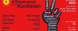 Barcelona’da Öcalan konseri