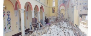 Kiliseler yıkıldı